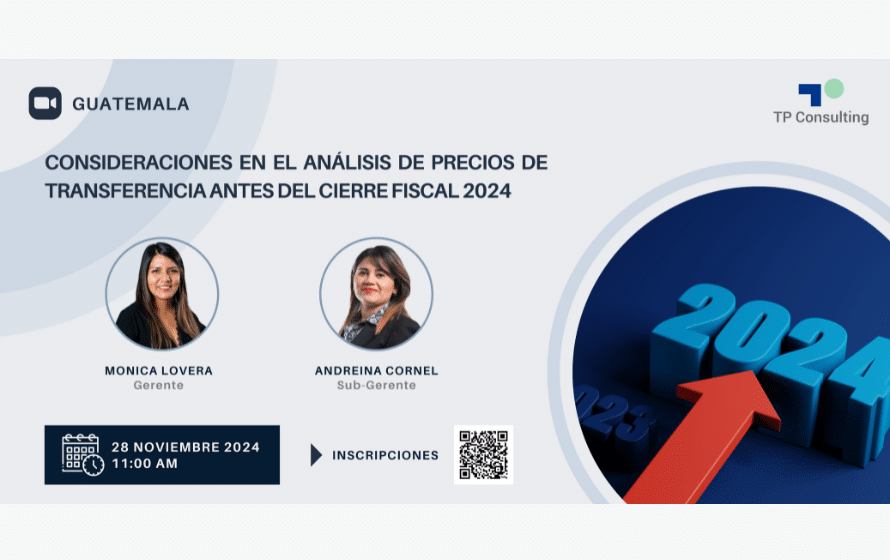 Considerations for Transfer Pricing Analysis Before the 2024 Fiscal Year End