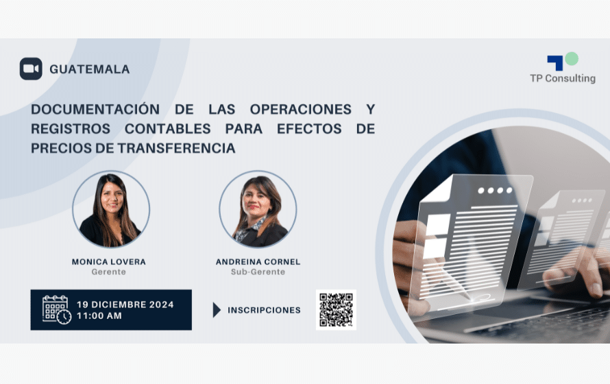 Documentation of transactions and accounting records for transfer pricing purposes