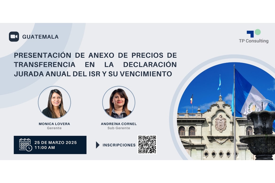 Presentation of the Transfer Pricing Annex to the Annual Income Tax Return and its due date